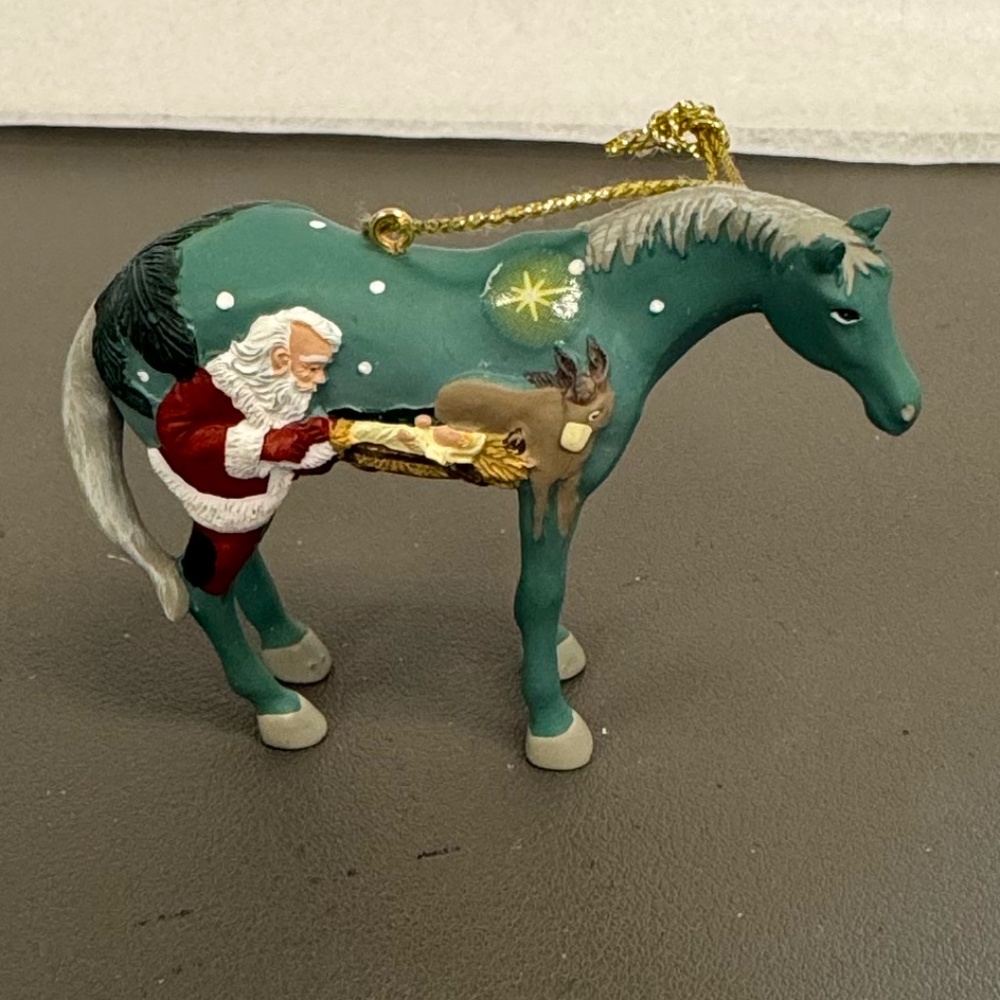 2014 The Trail of Painted Ponies Ornament "In a Manger"